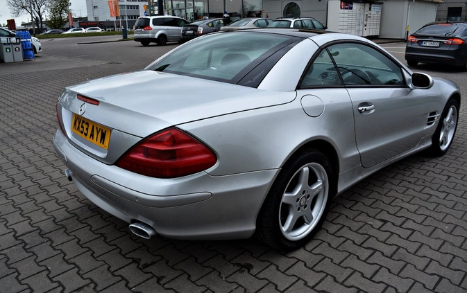 Mercedes-Benz SL cena 21900 przebieg: 198000, rok produkcji 2003 z Pilzno małe 781